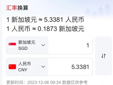 新币人民币汇率，新币兑人民币汇率(2024头条知乎已更新）