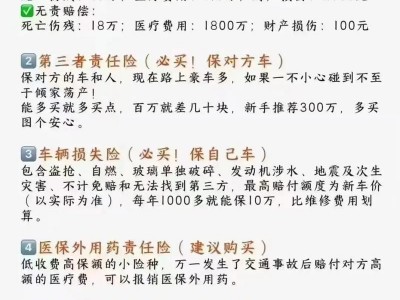 一般车险，一般车险买那些？（今日头条已更新）