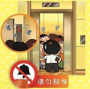 如果你见到有人在乘坐电梯中‘出现意外此时你应该做什么?