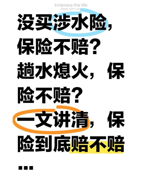 车子泡水保险怎么赔?