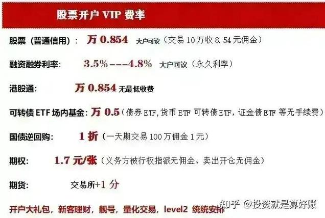 中信证券开户佣金万1.5含什么