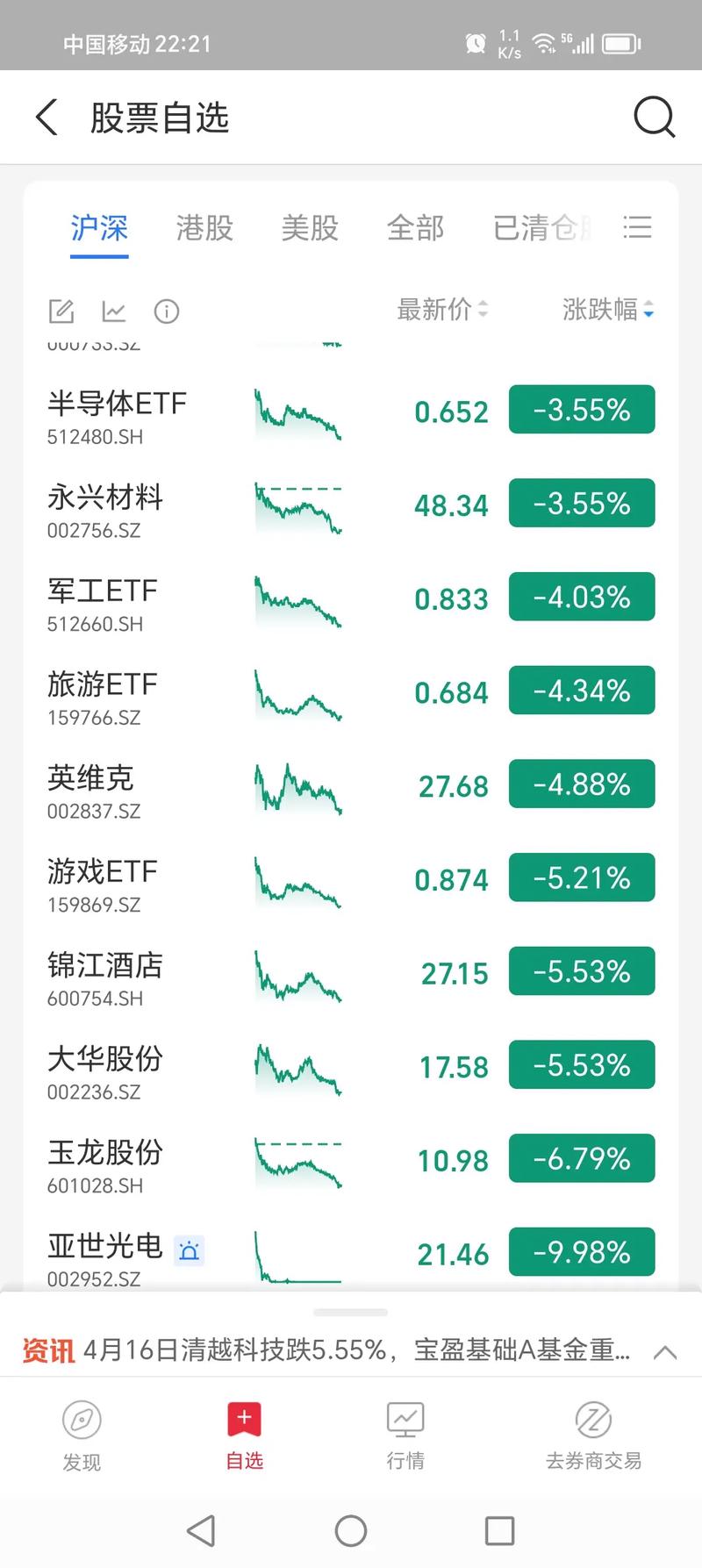 宏源证券手机版如何同步自选股