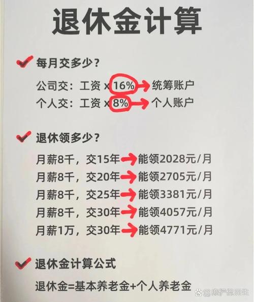 北京退休金如何计算公式
