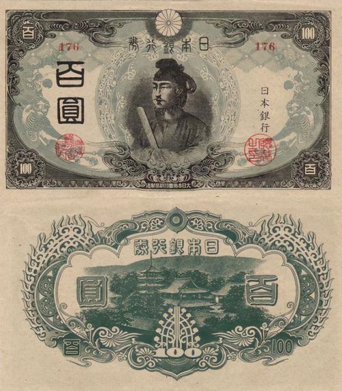 100元日元什么样?
