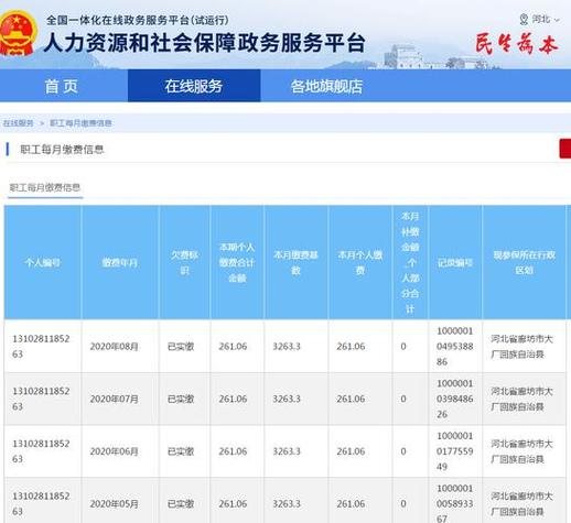 安阳市社保查询个人账户查询