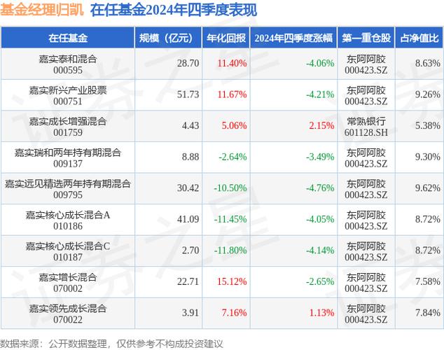 嘉实成长基金怎么样