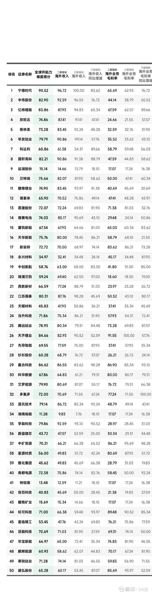 前十锂矿龙头股一览表
