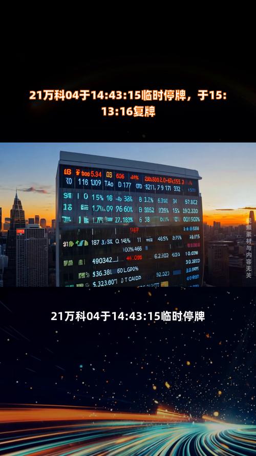 万科停牌停了多久