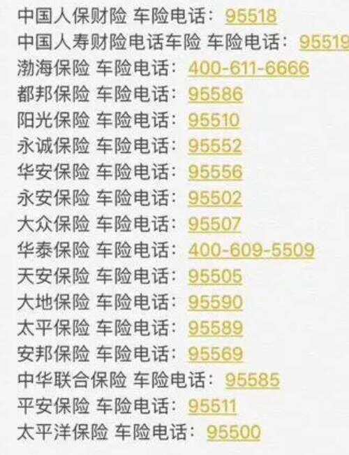 95518是什么车险