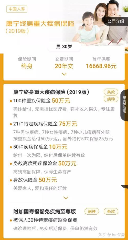 康宁终身大病是什么