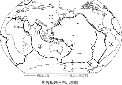 求一张云南处在地球板块位置的图
