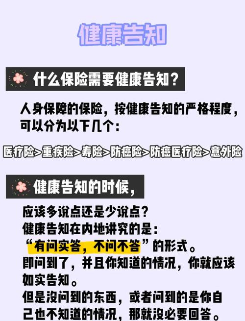 健康告知是什么含义?
