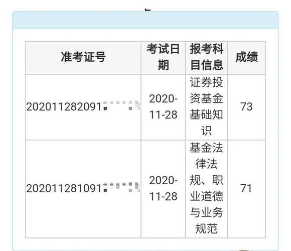 中国证券业协会网站查询成绩