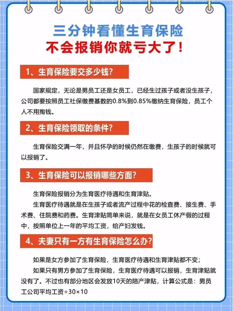 2020年生育险报销标准