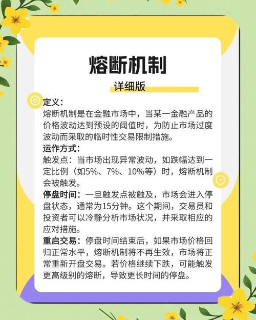 股票熔断什么意思(什么是熔断机制股票)